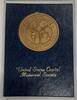 Exonumia Bronze Constitution Bicentennial 37MM Medal in Plastic Case -