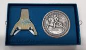 Exonumia Medal MACo. 13 Orig. States Bicentennial Maryland 4.375 Oz .999 Silver -