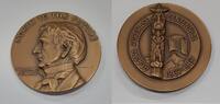 Exonumia Bronze Medal Alaska Purchase Centennial by MACo -