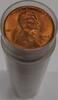 USA Lincoln Cent 1954-S Roll - 50 BU Coins Total in Tube -