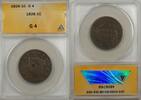 USA Large Cent 1827 1C ANACS VG 8 Details Corroded-Cleaned VG 8 52.25 US$ Tax includedfree shipping