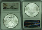 USA ASE Silver Eagle $1 First Releases, NGC MS 69 -