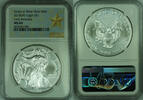 USA ASE Silver Eagle $1 Early Releases, NGC MS 69 E -