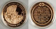 Exonumia Bronze Proof Medal Thousands Ruined by Financial Panic September 1873 -