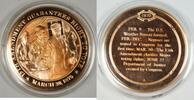 Exonumia Bronze Proof Medal 15th Amendment Gurantees Right to Vote March 30 1870 -