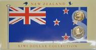 Weltmünzen Dollar Reserve Bank of New Zealand Kiwi Collection BU in OGP -