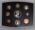 Weltmünzen Royal Mint Blue Box United Kingdom Proof Coin Collection 9 Coin Set w COA -