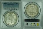USA 1 Dollar Morgan Silver $ Coin PCGS MS 62 (8) B -