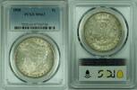 USA 1 Dollar Morgan Silver $ Toned Coin PCGS MS 63 (8) A -