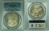 USA 1 Dollar Morgan Silver $ Coin PCGS MS 65 (17) E -