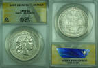 Weltmünzen 1 Gourde 1G Haiti ANACS AU 50 Details Cleaned Silver Coin KM#46 -
