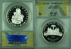 Weltmünzen 50 Gourdes 50G Haiti ANACS PF 68 DCAM Woman & Child Silver Coin KM#105 -