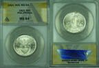 Weltmünzen 64 50 Centavos 50C Philippines ANACS MS- Silver Coin KM#171 (D) -