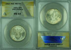 Weltmünzen 64 50 Centavos 50C Philippines ANACS MS- Silver Coin KM#171 (E) -