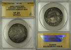 Weltmünzen Shilling 1551-53 England Silver Coin Edward VI ANACS VF-20 Details Corroded Dam. -