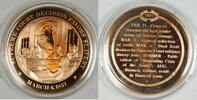 Exonumia Bronze Proof Medal Supreme Court Decision Favors Slavery March 6 -