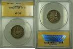 Weltmünzen 1 Lira 1867-R Papal States Year XXII Coin ANACS VF 25 -