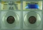 Weltmünzen Farthing FRTH Great Britian ANACS EF 40 Detail Corroded-Cleaned Coin KM#725 -