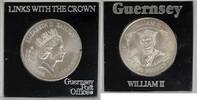 Weltmünzen Guernsey Two Pounds Commemorative Coin BU in Holder/King William II -