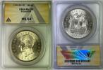 Weltmünzen 5 Sucres 1944-Mo Ecuador Silver Coin ANACS MS 64 -