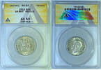 Weltmünzen 1 Shilling Great Britain Coin ANACS AU 53 Detail’s Residue -