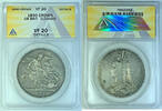 Weltmünzen 1 Crown Great Britain Coin ANACS VF 20 Detail’s Cleaned -