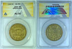 Weltmünzen 5 Kroner Greenland Polar Bear Coin ANACS AU 50 -