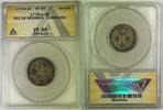 Weltmünzen 3 Sols 1779-A Isle De Bourbon (French Colony) Coin ANACS VF 30 Details Corroded -