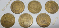 Exonumia Medal 1981-83 Kennedy Space Center New Era of Space Exploration Brass Collection -