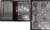 Weltmünzen Coins of Israel 7 Piece Souvenir Set Various Dates in OGP -