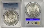 USA 1 Dollar 1879-S Morgan Silver $ Coin PCGS MS 64 (15) A -
