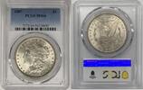 USA Dollar Morgan Silver Coin PCGS MS 64 (15) -