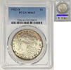 USA Dollar 1902-O Morgan Silver Coin Toned PCGS MS 63 (15) -