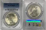 USA Dollar Peace Silver Coin PCGS MS 64 (10) A -