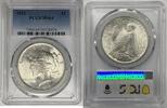 USA Dollar Peace Silver Coin PCGS MS 64 (10) B -