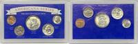 USA QUARTER AMERICANA SERIES PRESIDENTS COLLECTION WITH 90% SILVER HALF - - DIME -