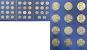 USA Half Dollar 1948-1963 Franklin Coin Complete Set-In Whitman Folder (26) -