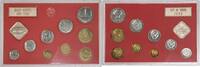 Weltmünzen Set of 9 Coins From Russia/USSR in Leningrad Mint OGP -