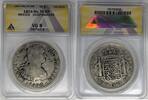 Weltmünzen 8 Reales 1804-Mo, TH Silver Mexico Coin Chopmarked ANACS VG 8 Details -