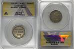 Weltmünzen 50 Cent Republic of France Reunion Coin ANACS AU 50 Details Cleaned -