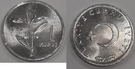 Weltmünzen 1 Kurus Turkey Aluminum Coin - KM#895b - Roll of 50 UNC Coins -