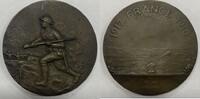 1918 France 1917-1918 Collectibles 1917-  World War 1, By M. Lordonnois 1919 Medal, 2.5 Inch 3 OZ 