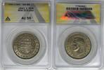 Weltmünzen 1/2 Crown New Zealand Coin ANACS AU 55 W5 -
