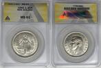 Weltmünzen 1/2 Crown New Zealand Coin ANACS MS 61 W5 -