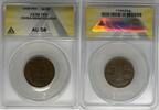 Weltmünzen China-Manchoukuo Fen Coin ANACS AU 58 W8 -