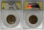Weltmünzen Half Penny Ireland Coin ANACS AU 55 W7 -