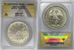 Weltmünzen 8 Reales 1897-Zs,FZ Mexico Coin ANACS MS 60 Details Cleaned W8 -