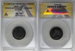 Weltmünzen Half Cent Straits Settlements Coin ANACS AU 50 Details Corroded, Cleaned W8 -