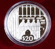 Weltmünzen $20 Platinum Fiji Proof Coin Westminster Abbey Commemorative W/Case & COA -