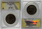 Weltmünzen 10 Centesimi 1866-OM Italy Coin ANACS VF 30 W7 -